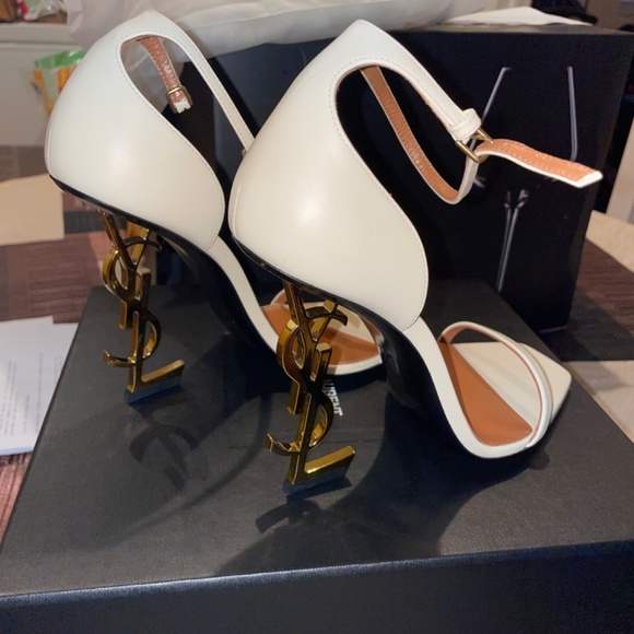YSL OPIUM REAL BEIGE HEELS - Picture 2 of 7